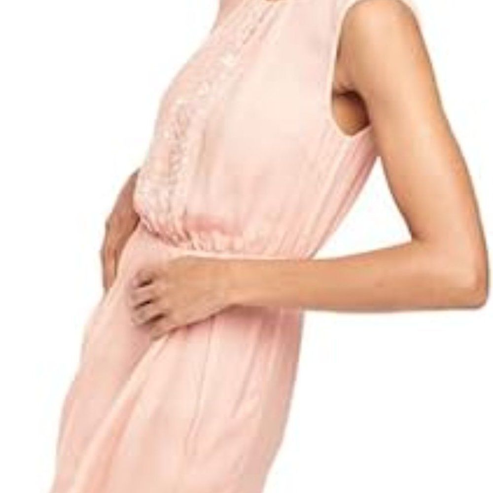 NWT - Boden Sequin Grace Mini Dress in Pale Pink - 4L